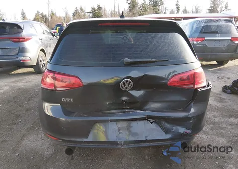 2016 Volkswagen Golf Gti Se 4-Door z USA, uszkodzony, nr VIN 3VW5T7AU1GM053401